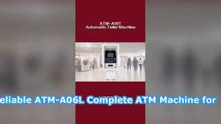 信頼性の高い ATM-A06T 銀行および小売業向けの完全な ATM マシン