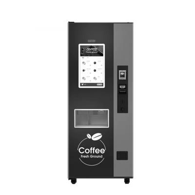 22インチのタッチ画面の自己サービスはコップのコーヒー機械OEM ODMのキオスク機械を終えた