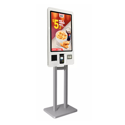 KFCのための21.5インチPOSの自己のチェックアウト機械自己サービス支払の命令のキオスク