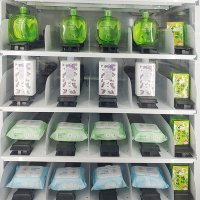ベルト・コンベヤーが付いている22インチの自己サービス支払の自動販売機の食糧フルーツのキオスク