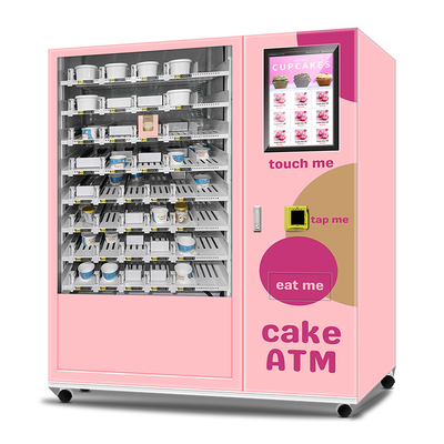 スーパーマーケットのための自動カップケーキの自動販売機のキオスクの自己の支払