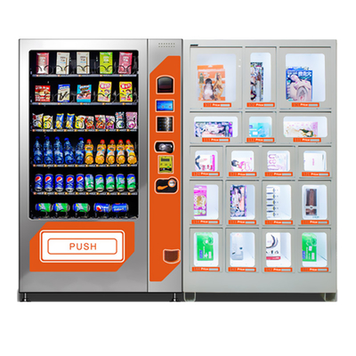 自己サービス軽食はロッカーの大容量のコンボの自動販売機を飲む