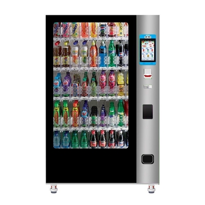 自己の飲み物の自動販売機のショッピング モールの広告のタッチ画面のキオスク