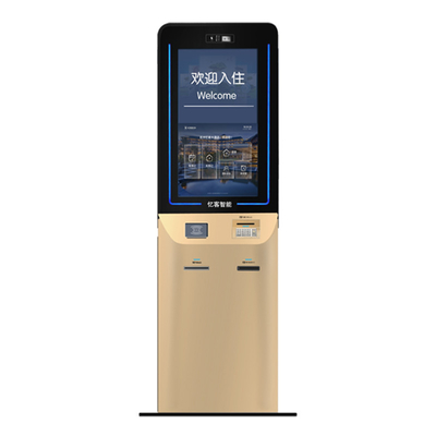 自営業キオスク ホテルチェックイン/アウト OR レストラン 注文 便利な機械