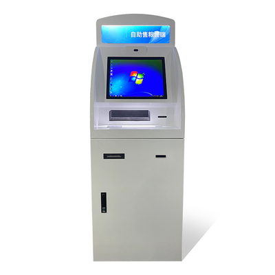 熱い販売のタッチ画面の自己サービス現金自動支払機A4のレポート プリンター自己サービス キオスク自動支払機機械