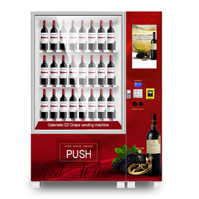 22インチのタッチ画面のBevrageの自動販売機水アルコール ディスペンサーのキオスク