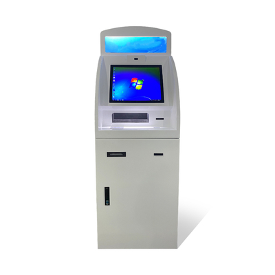銀行自己ディスペンサーのキオスクのための17台のインチのタッチ画面自動支払機のキャッシュ・マシーン