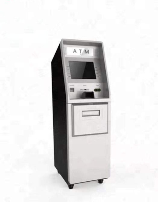 屋外のタッチ スクリーンのキオスクの金融銀行の小切手預金自動預け払い機機械