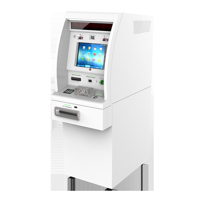 自動出納機をリサイクルするタッチ画面の現金預金機械自動支払機