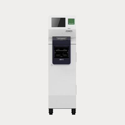 床の立つ現金預金機械自己サービスCDM 17 14 15インチのタッチ画面