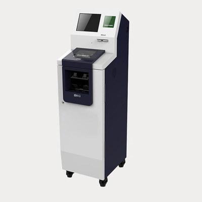 床の立つ現金預金機械自己サービスCDM 17 14 15インチのタッチ画面