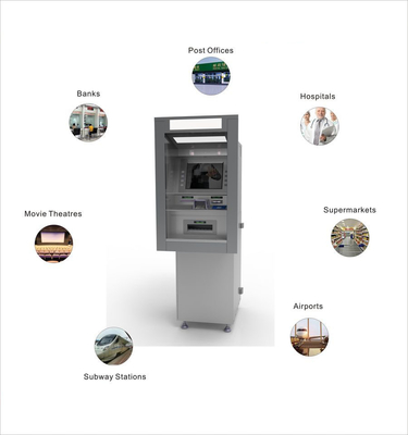 22 インチ スクリーン ATM キャッシュ マシン ATM 自動テラー マシン現金預金機