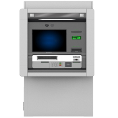 第2バーコードの読者が付いているインチのタッチ画面の自動金銭出納係の現金分配機械
