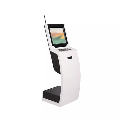 屋内のために表示ICカード読取り装置の自己サービス キオスクを広告する床永続的なLCD