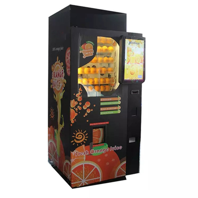 自動販売機のキオスクのインチのタッチ画面の茶coffeキャンデーのミルクの新しいオレンジ