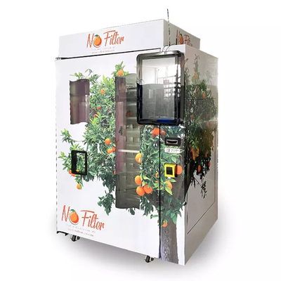 自動販売機のキオスクのインチのタッチ画面の茶coffeキャンデーのミルクの新しいオレンジ