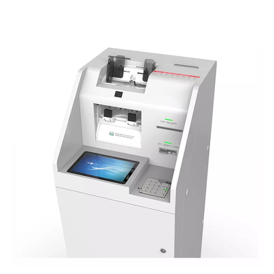 反釣りのセルフ サービス ターミナルのキオスクの自動販売機 atm 現金預金機