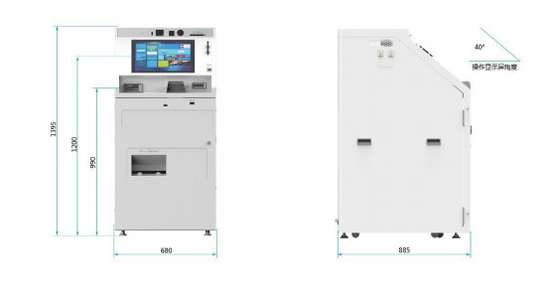 マルチ機能 スマート効率的な銀行機器 600DPI ランダムインスタントカード印刷機