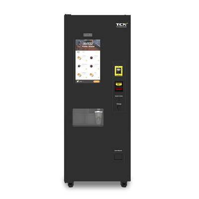 20インチスマートスクリーンで熱か氷で屋外でコーヒー・ティー販売機