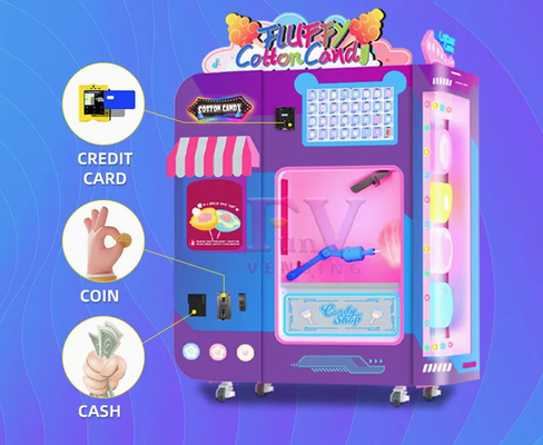コットン・キャンディ・スナック用の自動販売機 オーダーメイド可