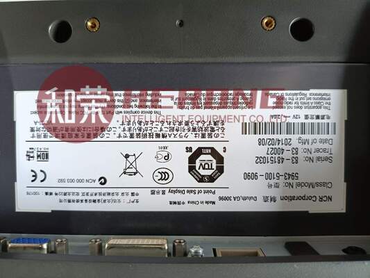 新しい高品質 NCR ATM パーツ USB インターフェイス付き 15 インチ LED ディスプレイ ユニット | SN: 5943-5100-9090、594351009090 |電源仕様: 12V DC 2.0A