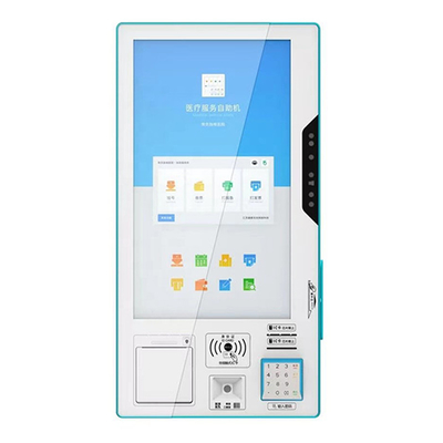 パスポートIDカードのためのタッチ画面の自己サービスPOSのキオスク プリンター走査器