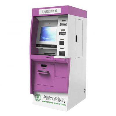 カード読取り装置およびディスペンサーが付いている自動支払機の現金銀行出納係機械キオスク