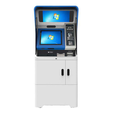 銀行業のロビーのスマートな自動金銭出納係機械現金預金自動支払機ODM