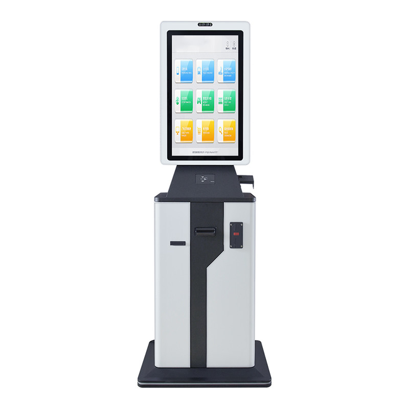 インチのタッチ画面の現金Ragistar 23台の自動支払機のキオスク機械銀行現金アクセプターの自己サービス機械