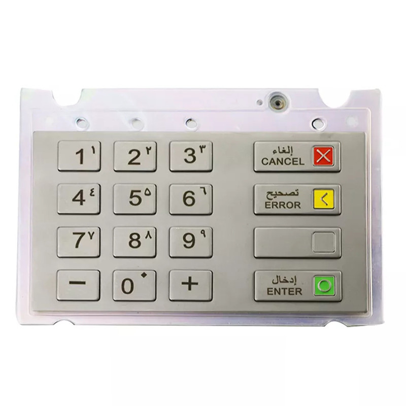 Wincor Nixdorf EPPV6のキーボード自動支払機の予備品のキーパッドDiebold 01750159457