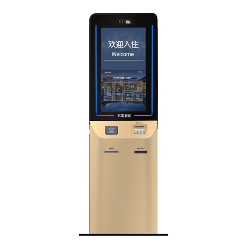 自営業キオスク ホテルチェックイン/アウト OR レストラン 注文 便利な機械