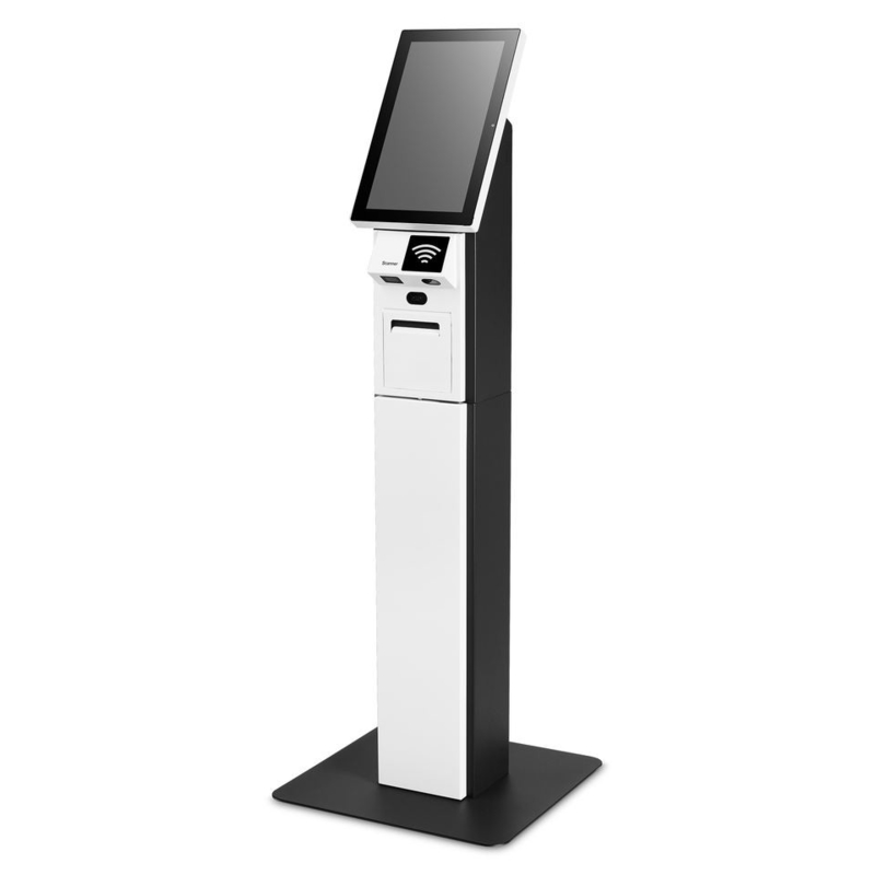 キオスクの自己の命令はスーパーマーケットの小売りの支払の末端のキオスクの接触Screeがあるようにキオスクを確認する
